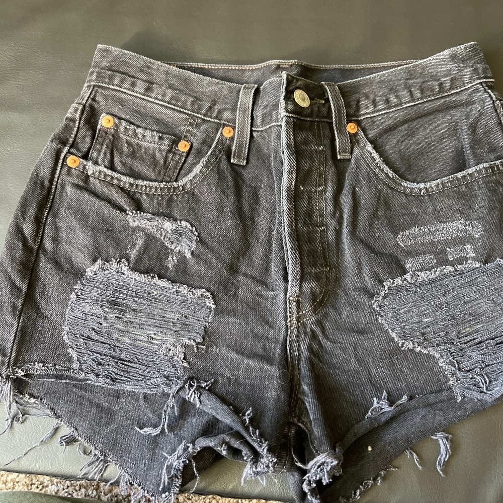 Black Levi shorts